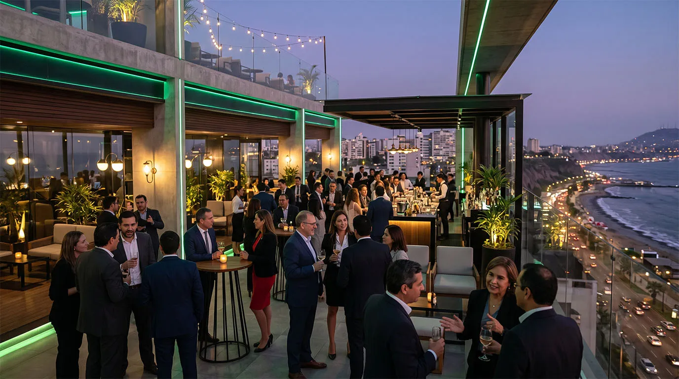 Diseñado para eventos corporativos internos con control simple y seguro.
