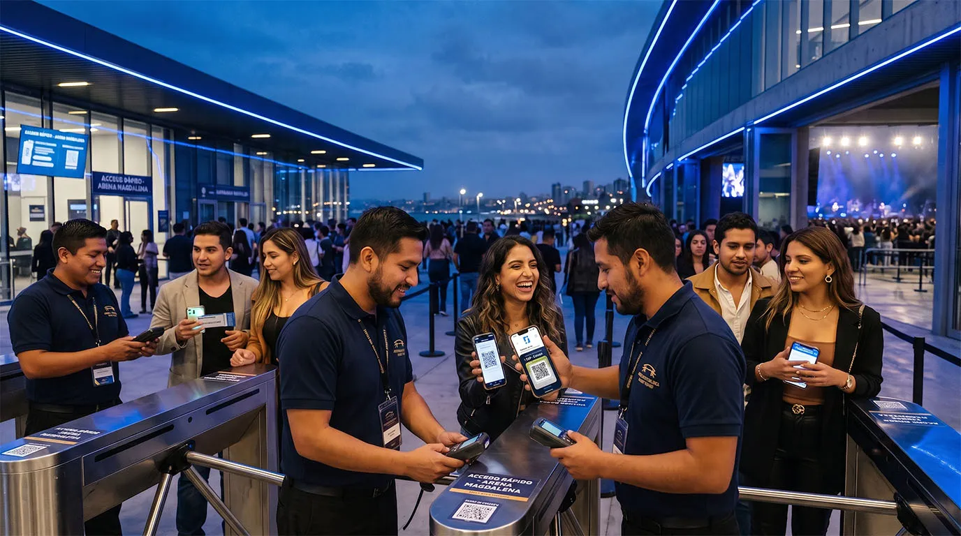 Solución Smarticket para Eventos Masivos
